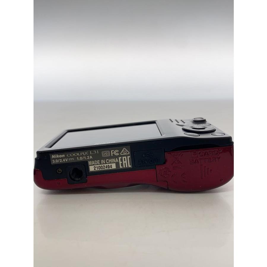 Nikon◇コンパクトデジタルカメラ COOLPIX Life L31 RED 単3×2本駆動