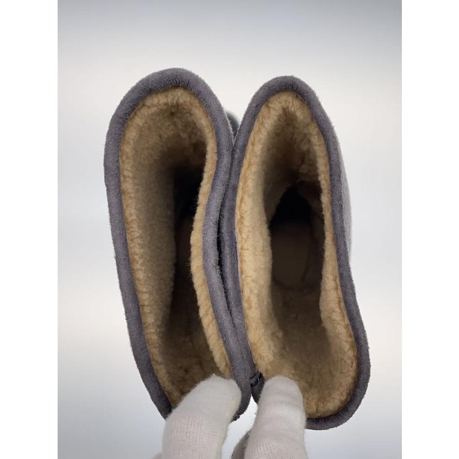 CHANEL◇ココマーク/ムートン/ブーツ/34/GRY : セカンドストリート