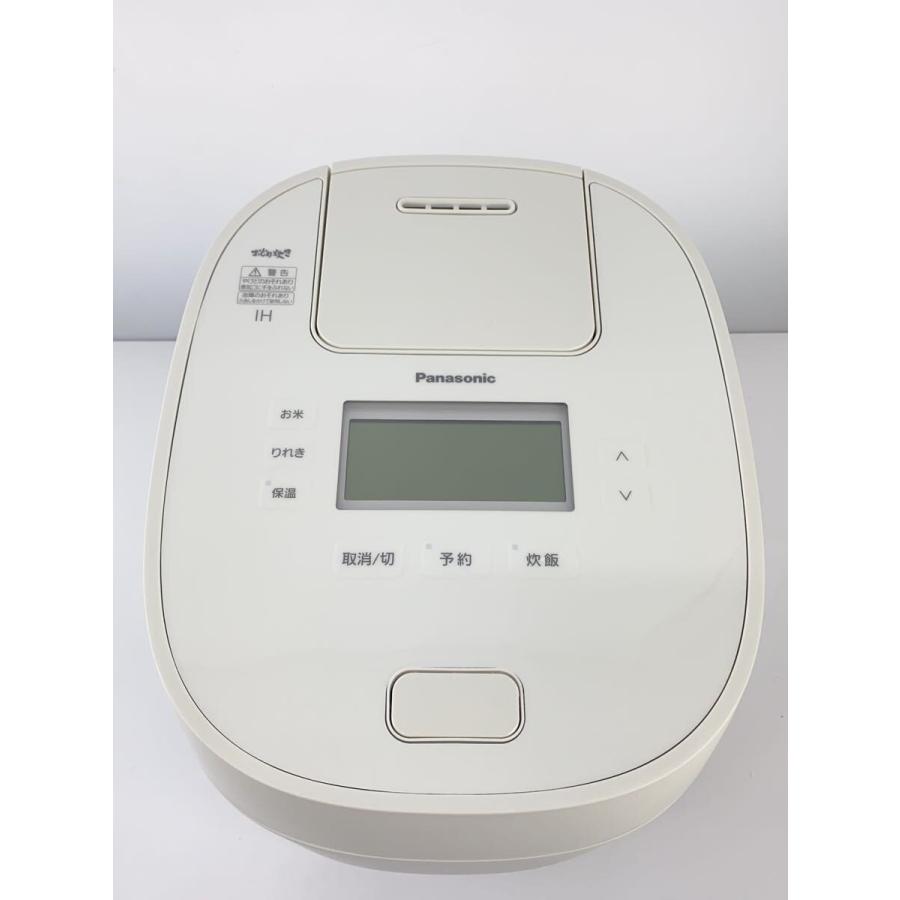 Panasonic◇可変圧力IH/ジャー炊飯器/一升/1.8L/SR-S18ND-W