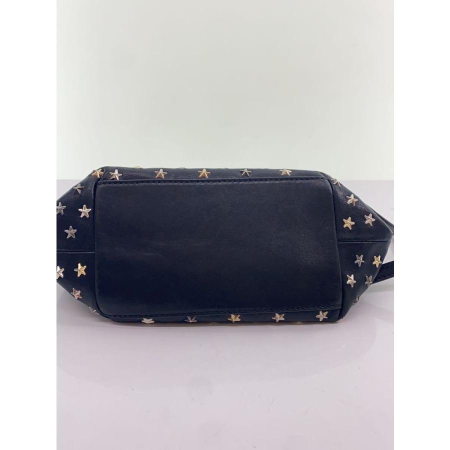 JIMMY CHOO◇ミニサラ/スタースタッズ/2wayショルダーバッグ/レザー