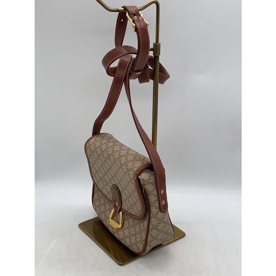 CELINE◇オールドセリーヌ/ミニマカダムショルダー ショルダーバッグ