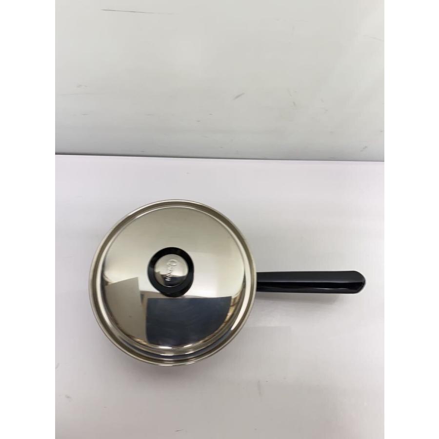 Amway◇鍋/サイズ:22cm/シルバー/片手鍋/queen/ソースパン/USA製