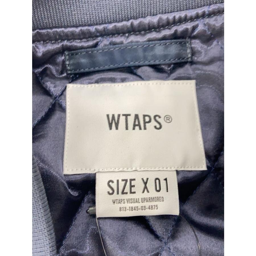 WTAPS◇スタジャン/--/ナイロン/NVY/181TQDT-JKM02 : セカンド