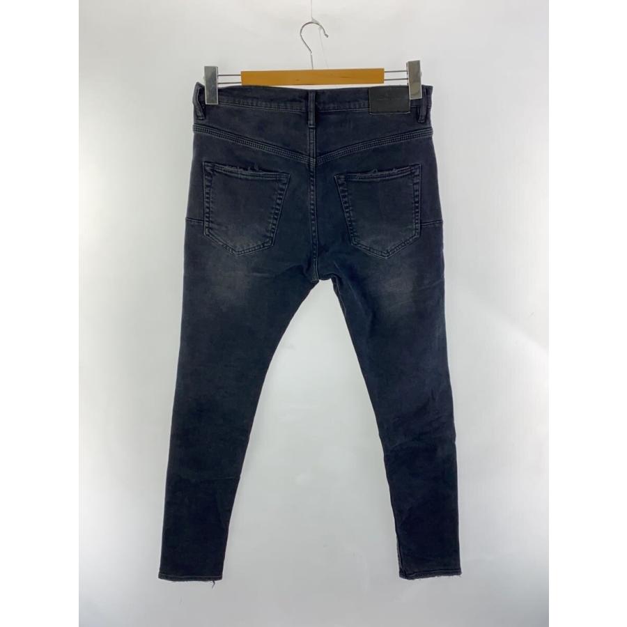 PURPLE BRAND◇スキニーパンツ/30/コットン/BLK/無地/P002