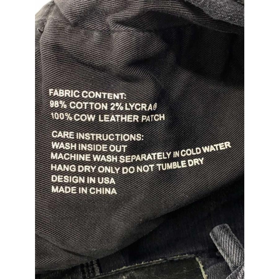 PURPLE BRAND◇スキニーパンツ/30/コットン/BLK/無地/P002