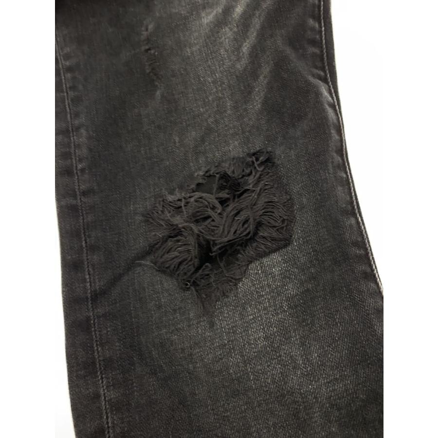 PURPLE BRAND◇スキニーパンツ/30/コットン/BLK/無地/P002