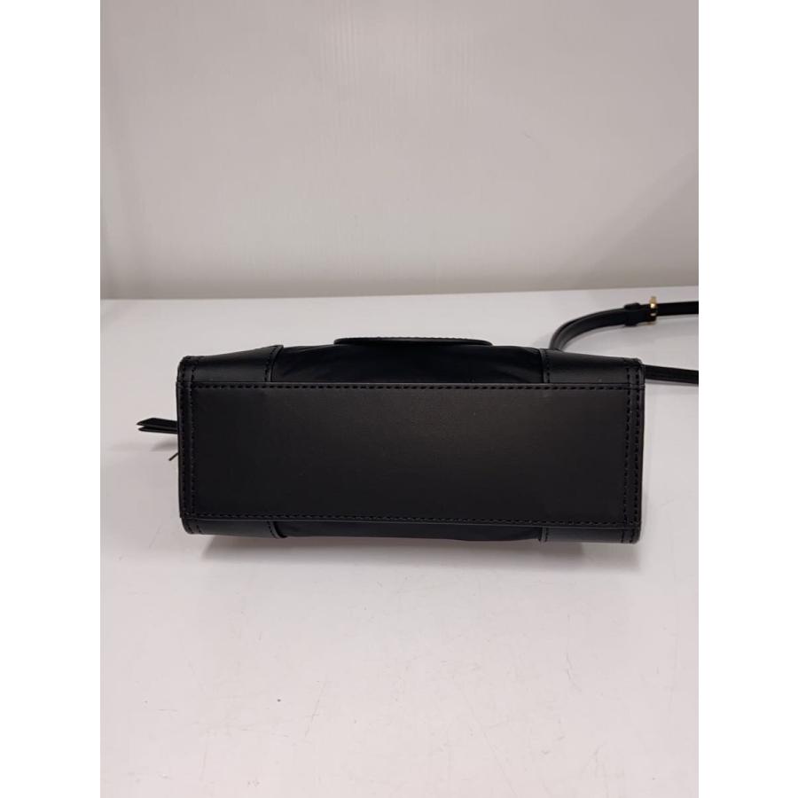 TORY BURCH◇TORY BURCH トリーバーチ ショルダーバッグ/ナイロン/BLK