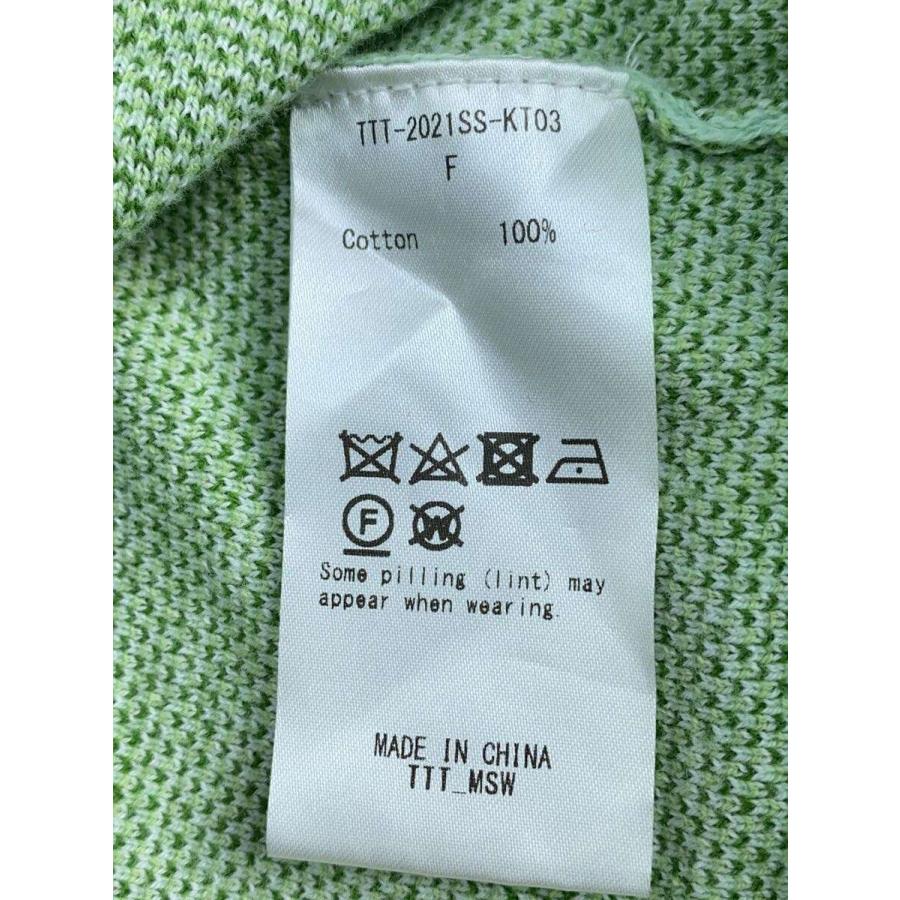 TTT_MSW◇21SS Flower Zip Cardigan/FREE/GRN/総柄/TTT-2021SS-KT03