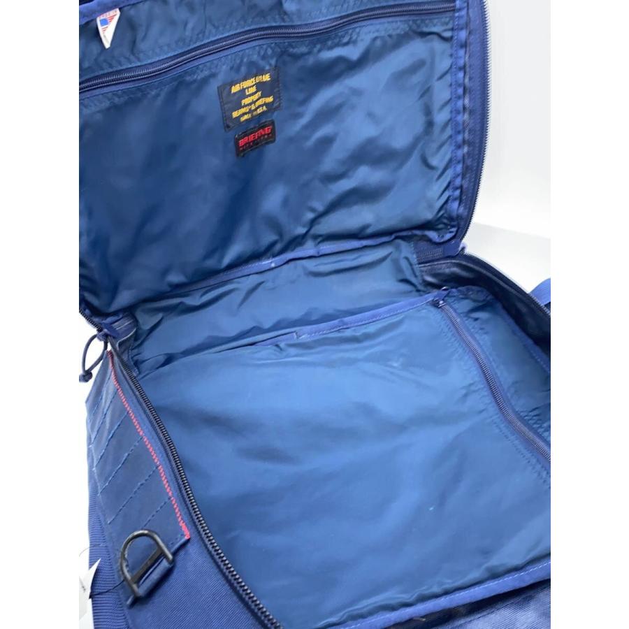 BRIEFING◇×BEAMS +/AIR FORCE BLUE LINE 3WAY BAG/ナイロン/NVY