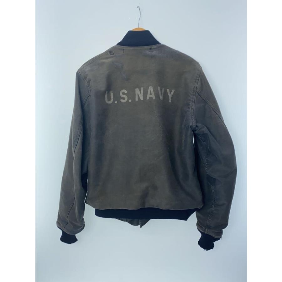 US.NAVY◇40s/WW2/M-43/デッキジャケット/フック/ステンシル/ペンキ