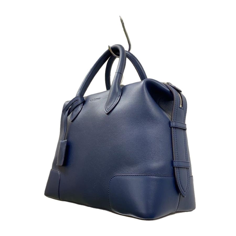 J&M DAVIDSON◇2WAY/BAULETTO/1834N/ショルダーバッグ/レザー/BLU/無地