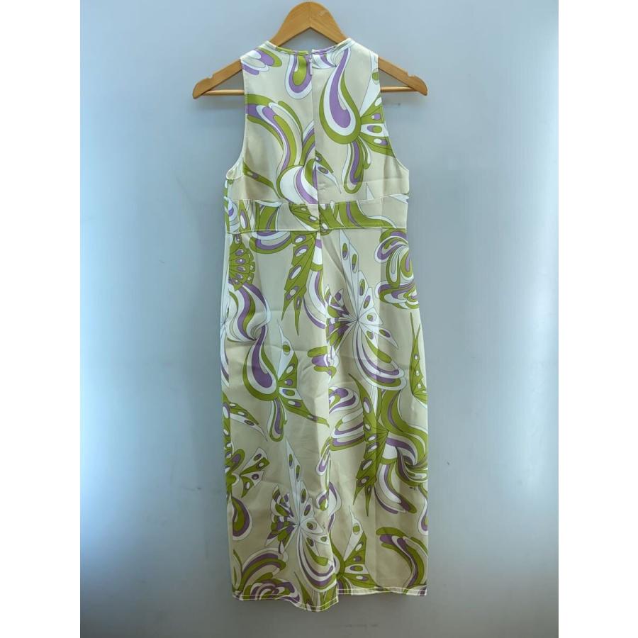 EMILIO PUCCI◇ノースリーブワンピース/36/--/GRN/総柄/2ERH25