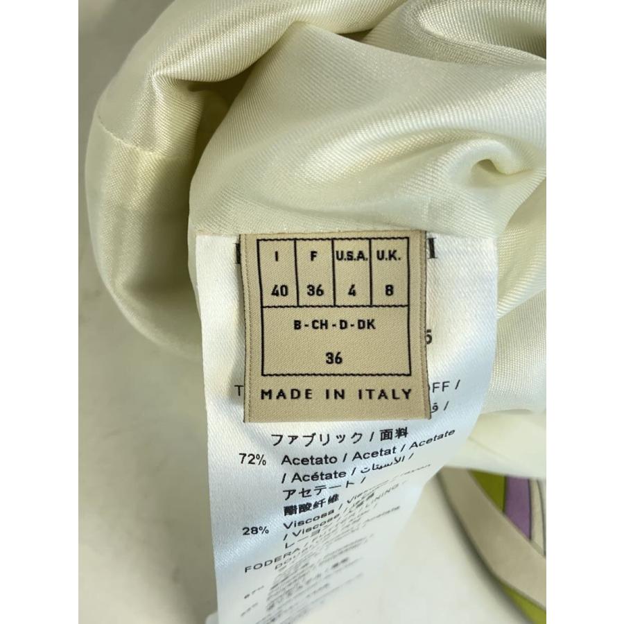 EMILIO PUCCI◇ノースリーブワンピース/36/--/GRN/総柄/2ERH25