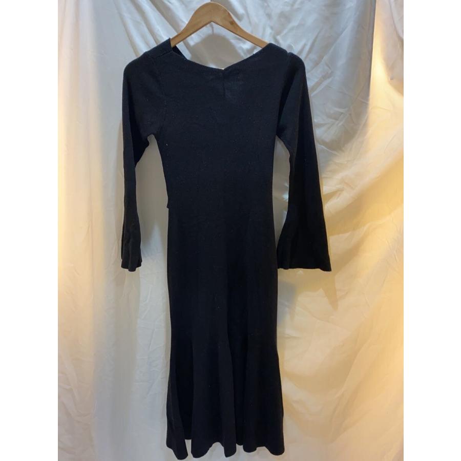 Her lip to◇長袖ワンピース/M/ポリエステル/BLK/1231205022