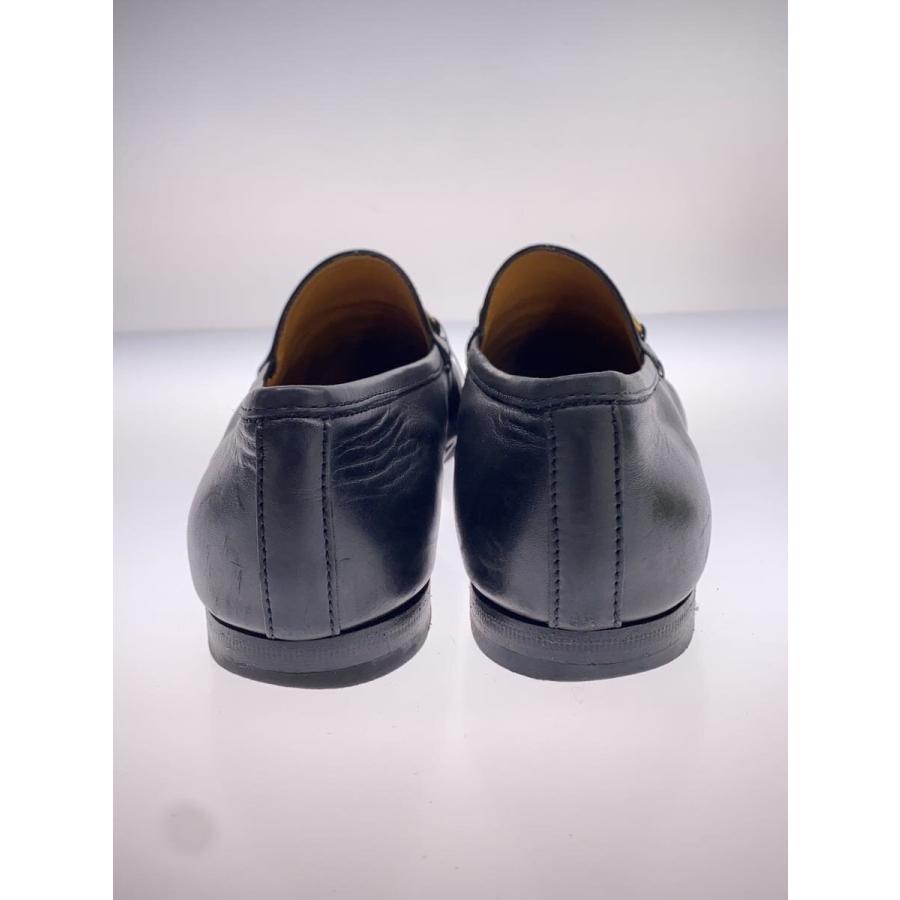 GUCCI◇ヨルダーン/ホースビットローファー/38/ブラック/レザー/404069