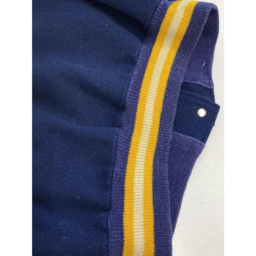 BUTWIN◇60s〜70s/セーラースタジャン/スタジャン/--/ウール/NVY