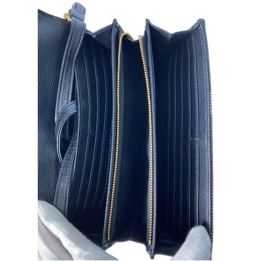 BLUE LABEL CRESTBRIDGE◇ウォレットバッグ/マルチカラー/チェック