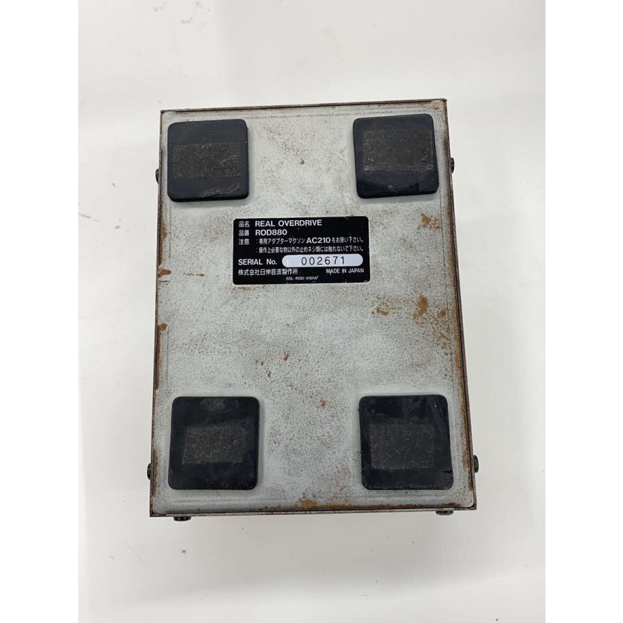 MAXON◇ROD880/オーバードライブ/本体のみ/DC9〜10V-/真空管搭載/ノブ