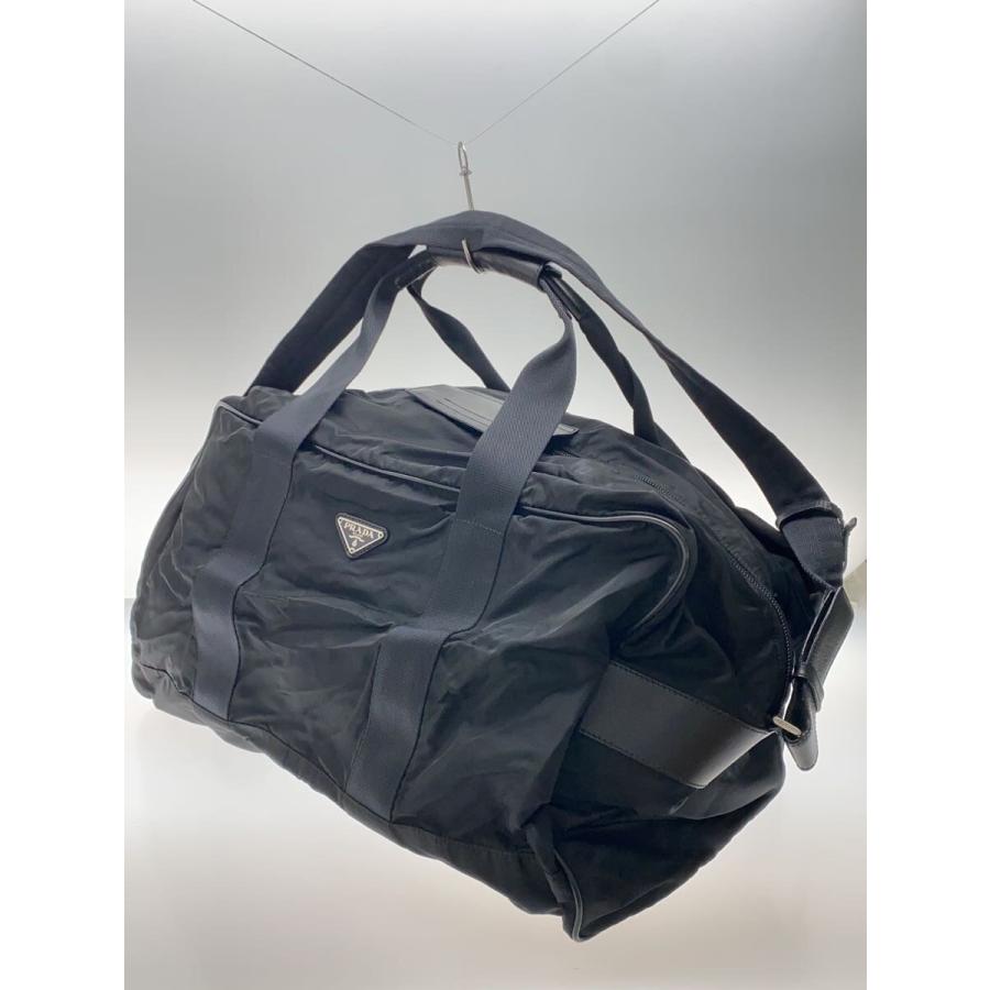 PRADA◇ボストンバッグ/ナイロン/BLK/無地 : セカンドストリートYahoo