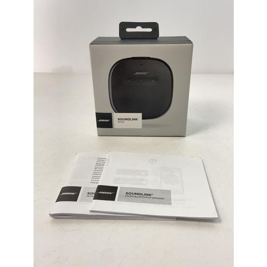 BOSE◇スピーカー SoundLink Micro Bluetooth speaker/ブラック/423816