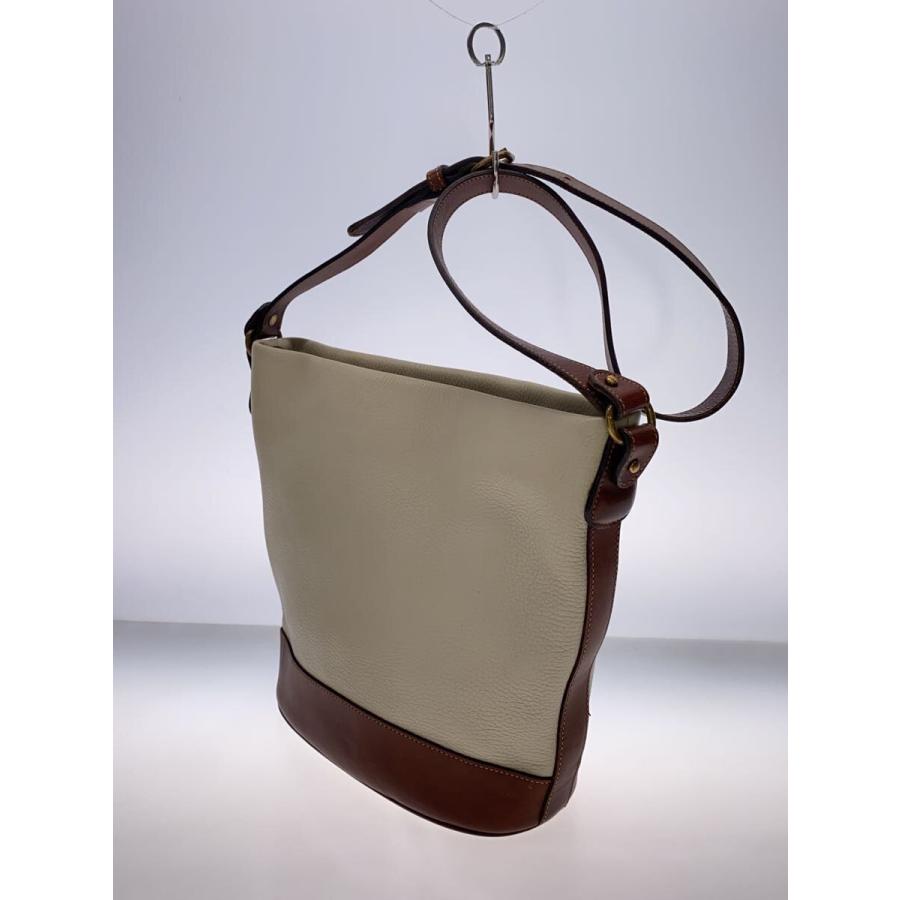 COACH◇オールドコーチ/ツートンカラー/USA製/ショルダーバッグ/レザー