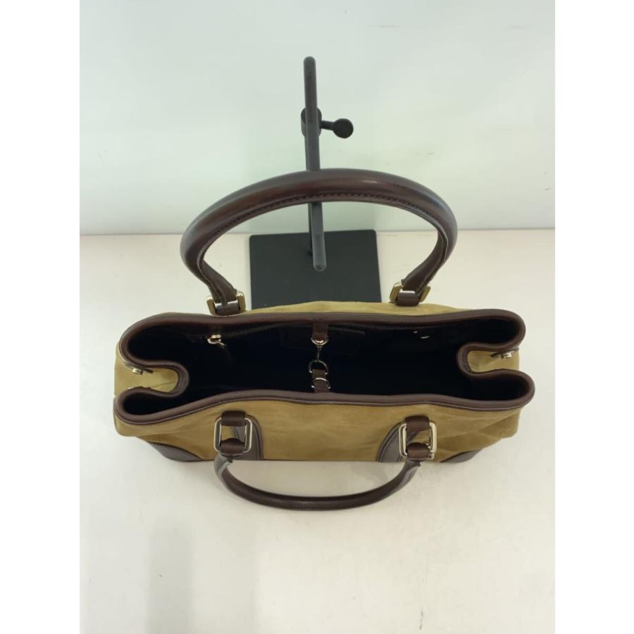 COACH◇OLD COACH/オールドコーチ/03年製/ハンドバッグ/スウェード