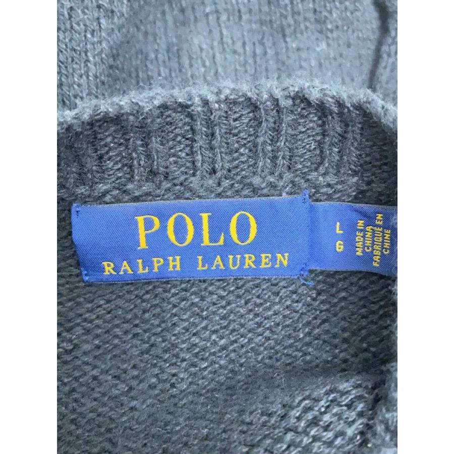 POLO RALPH LAUREN◇ポロベア/ココアベア/リネン混/ニット・セーター
