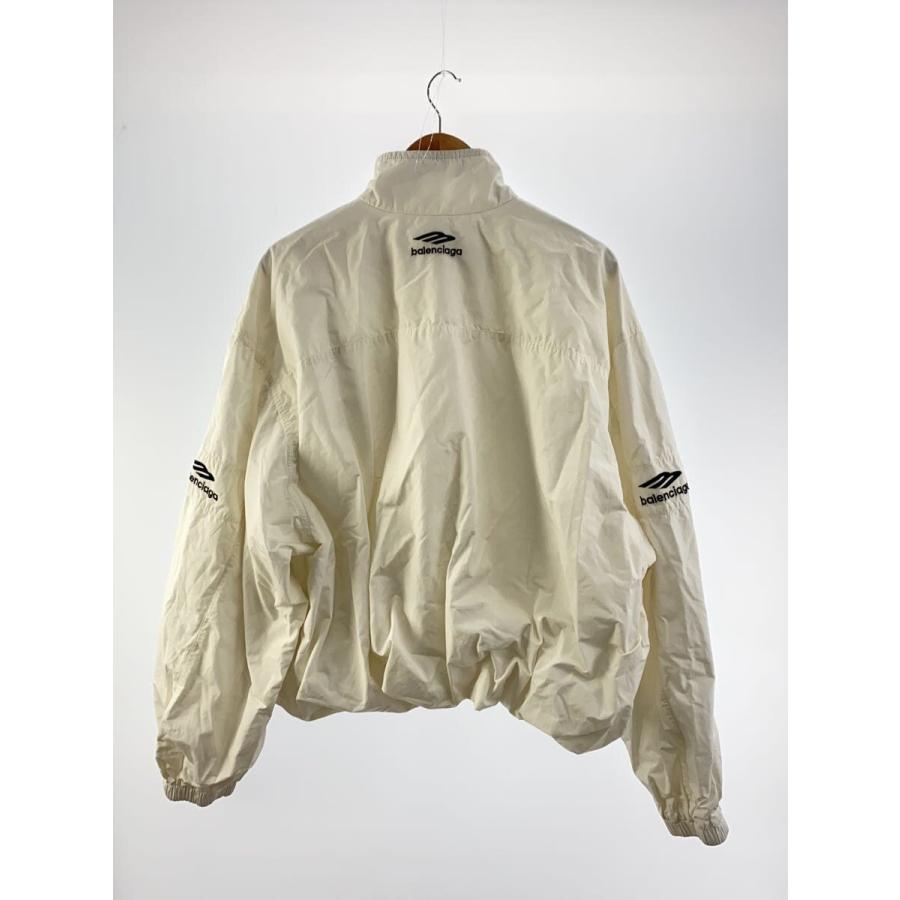 BALENCIAGA◇ナイロンジャケット/S/ナイロン/WHT/無地/763436