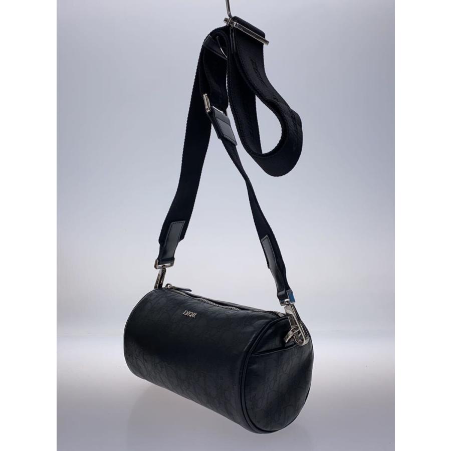 Christian Dior◇ショルダーバッグ/レザー/BLK/03-BO-0290