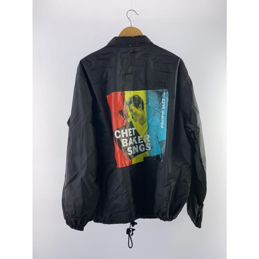 WACKO MARIA◇ナイロンコーチジャケット/XL/ナイロン/BLK/プリント