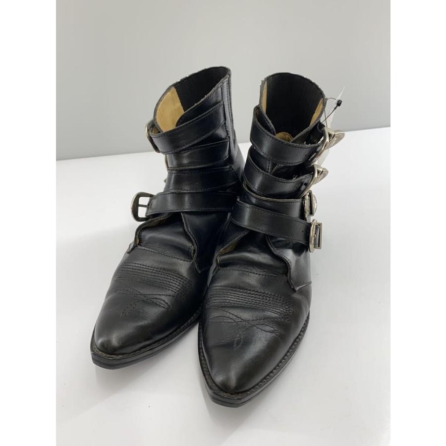 TOGA PULLA◇ショートブーツ/38/BLK : セカンドストリートYahoo!店