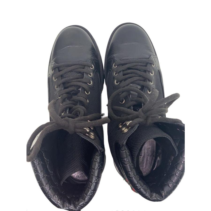 GUCCI◇レースアップブーツ/UK6/295321/シェリーラインブーツ