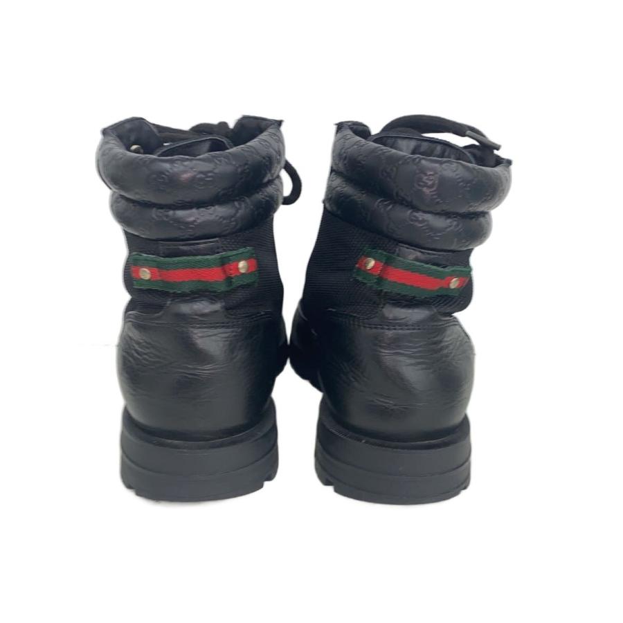 GUCCI◇レースアップブーツ/UK6/295321/シェリーラインブーツ