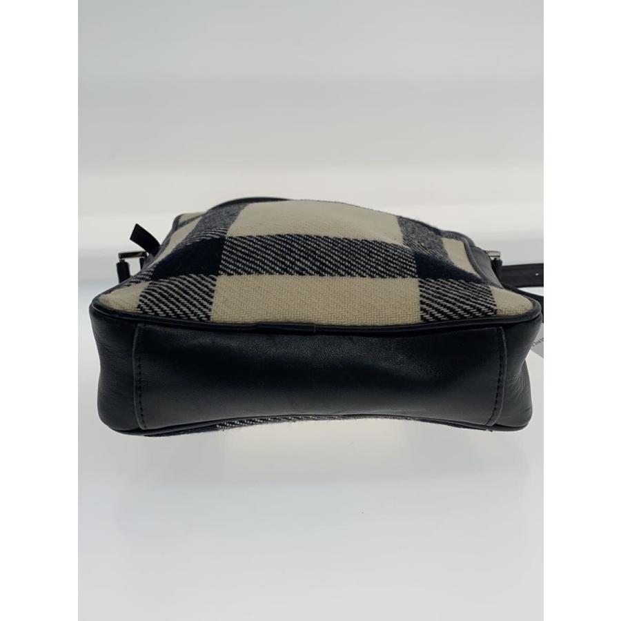 Courreges◇ショルダーバッグ/--/BLK/チェック : セカンドストリート