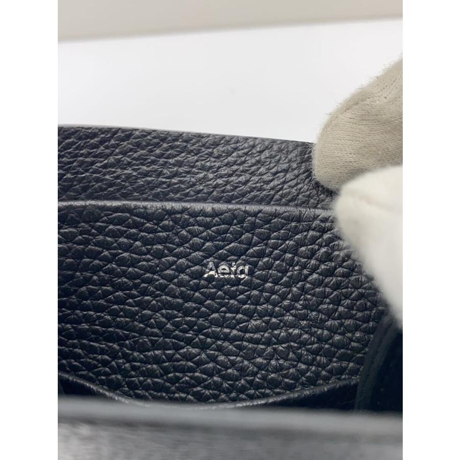 Aeta◇ショルダーバッグ/レザー/BLK/無地 : セカンドストリートYahoo