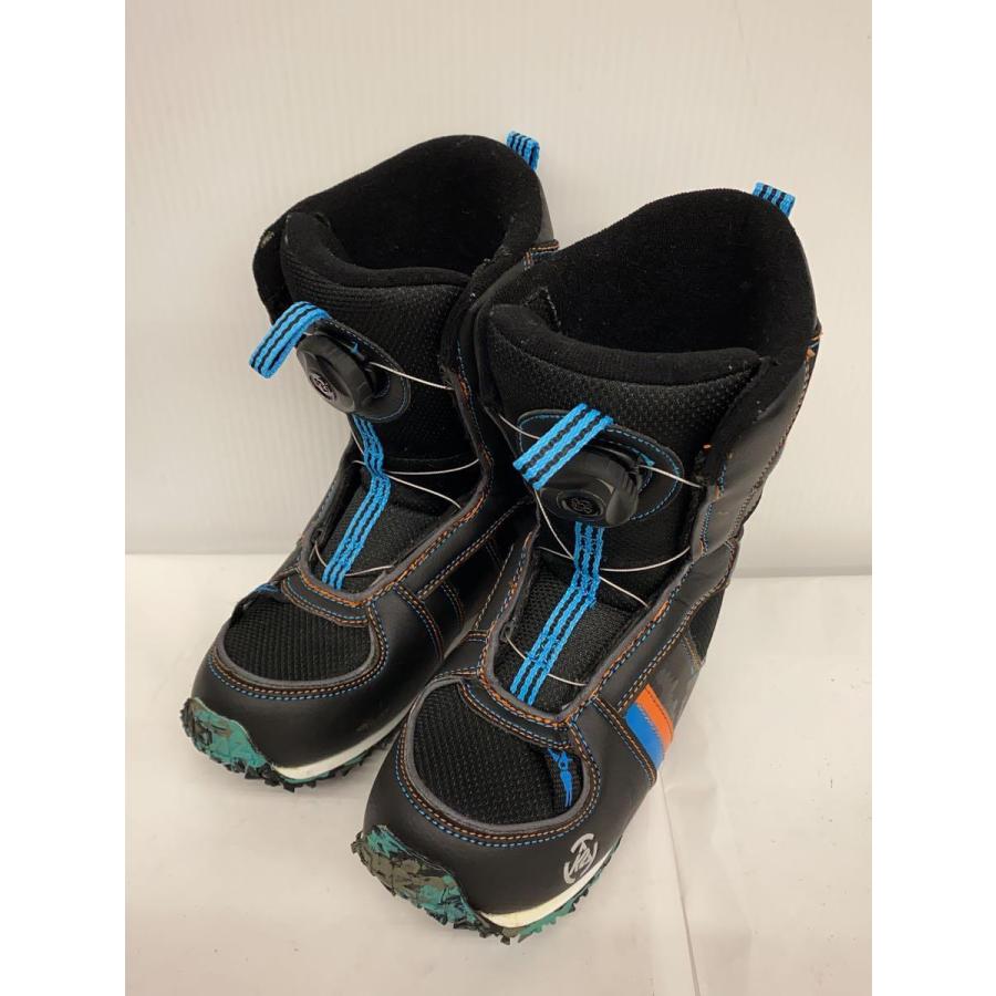 Burton 子ども用スノーボードブーツ ブラック/ブルー BURTON MINI