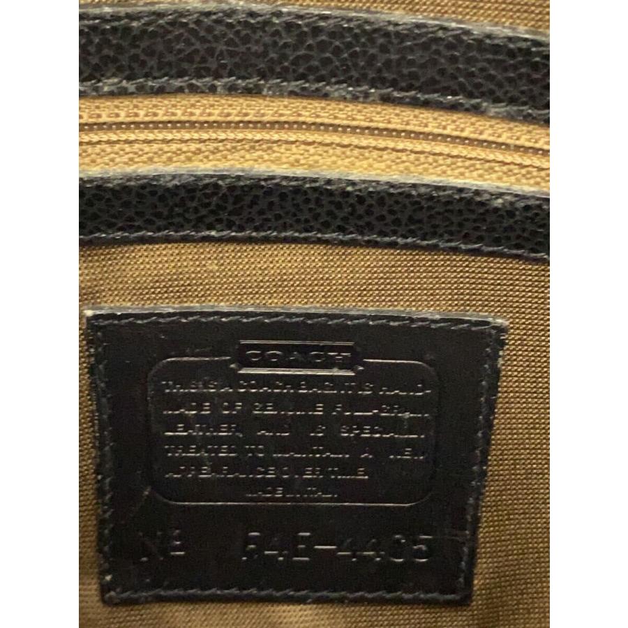 COACH◇ショルダーバッグ/レザー/BLK/4405/OLD COACH/オールドコーチ