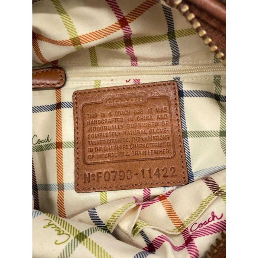 COACH◇OLD COACH/オールドコーチ/ショルダーバッグ_レガシー_ブラウン
