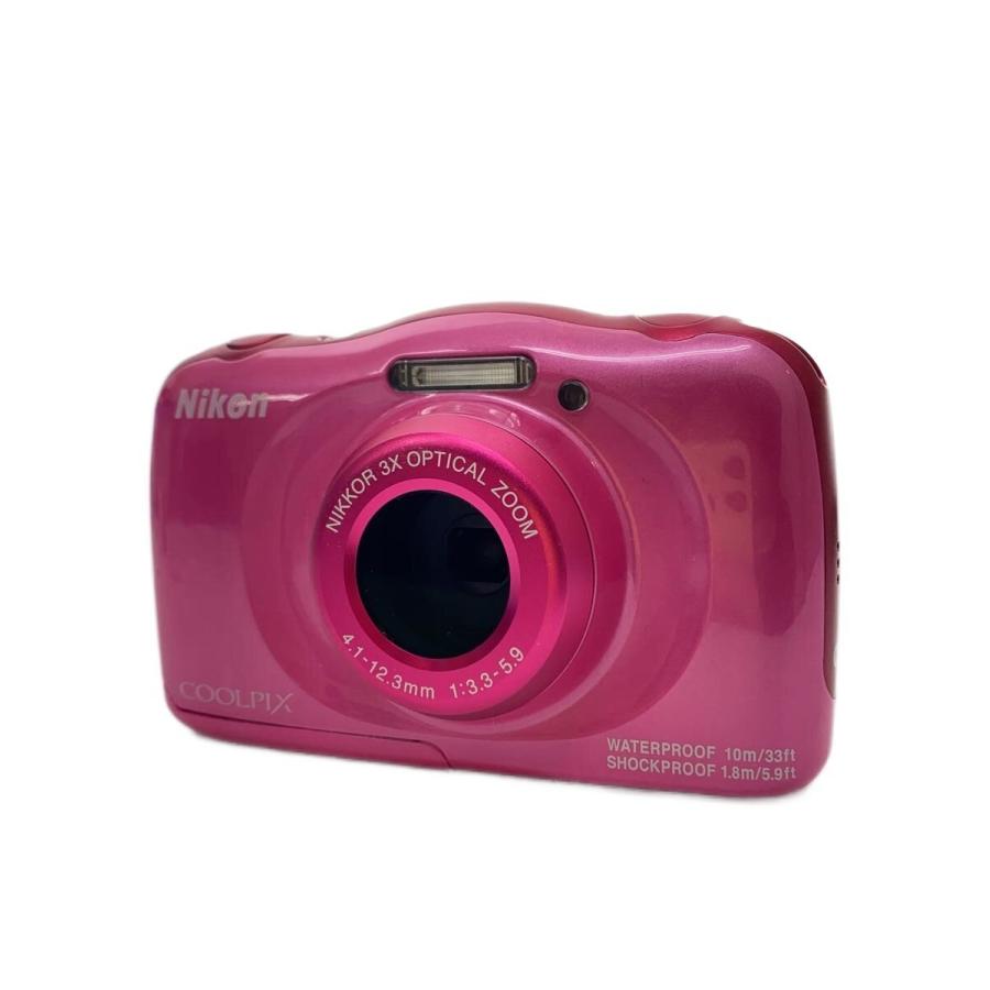 Nikon◇コンパクトデジタルカメラ COOLPIX W100 [ピンク] 防水カメラ