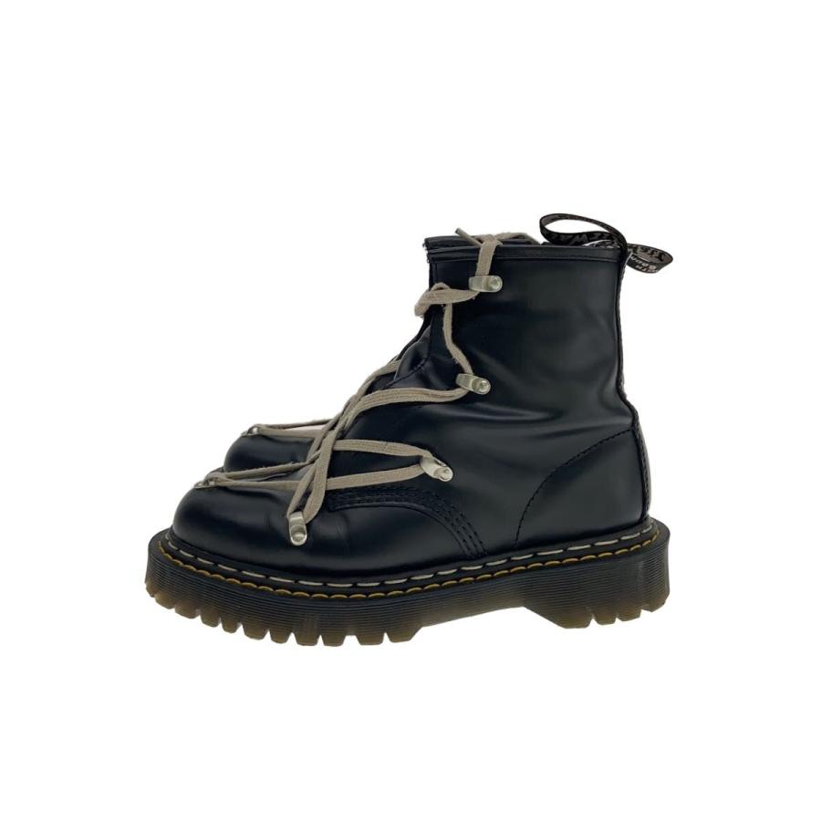 Dr.Martens◇レースアップブーツ/UK7/BLK/レザー/GV11V/RICK OWENS×Dr
