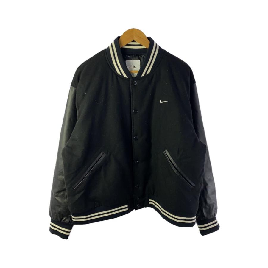 NIKE◇スタジャン/XXL/ウール/ブラック : セカンドストリートYahoo!店
