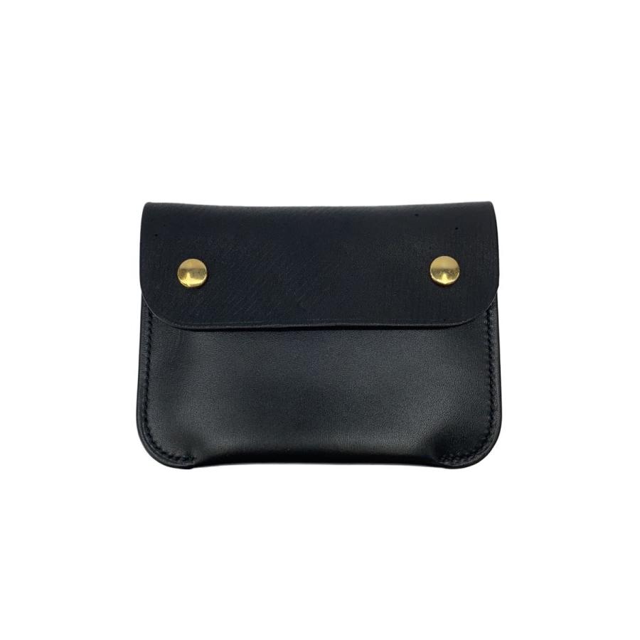 SUN/kakke◇WALLET SUN/KAKKE ストラップ付きレザーウォレット