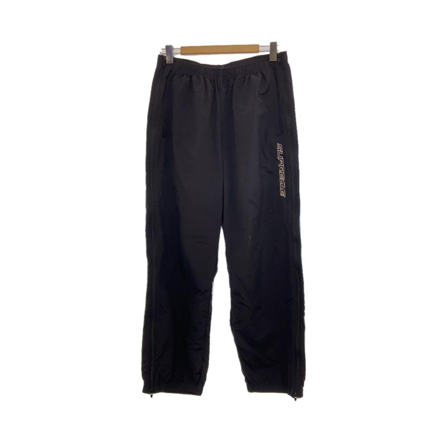 Supreme◇Full Zip Baggy Warm Up Pant/ナイロンパンツ/L/ブラック