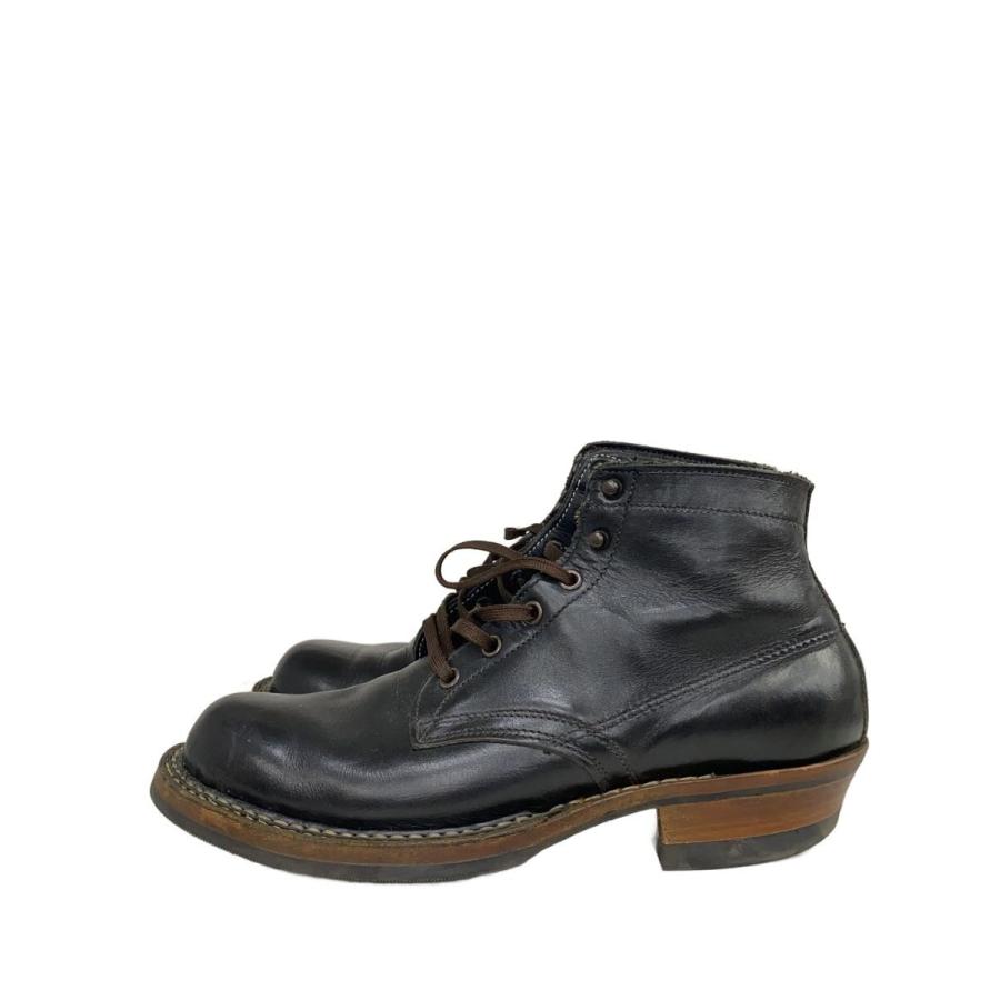 WHITE'S BOOTS◇レースアップブーツ/US9/BLK/レザー/SEMI DRESS/E
