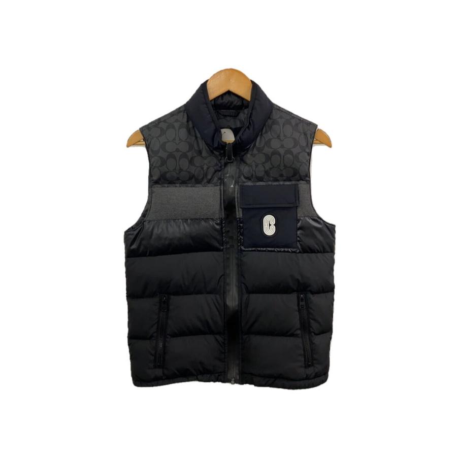 COACH◇ダウンベスト/XS/ポリエステル/C5036/シグネチャー : セカンド