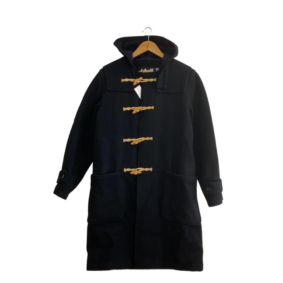 Schott◇ダッフルコート/S/ウール/BLK : セカンドストリートYahoo!店