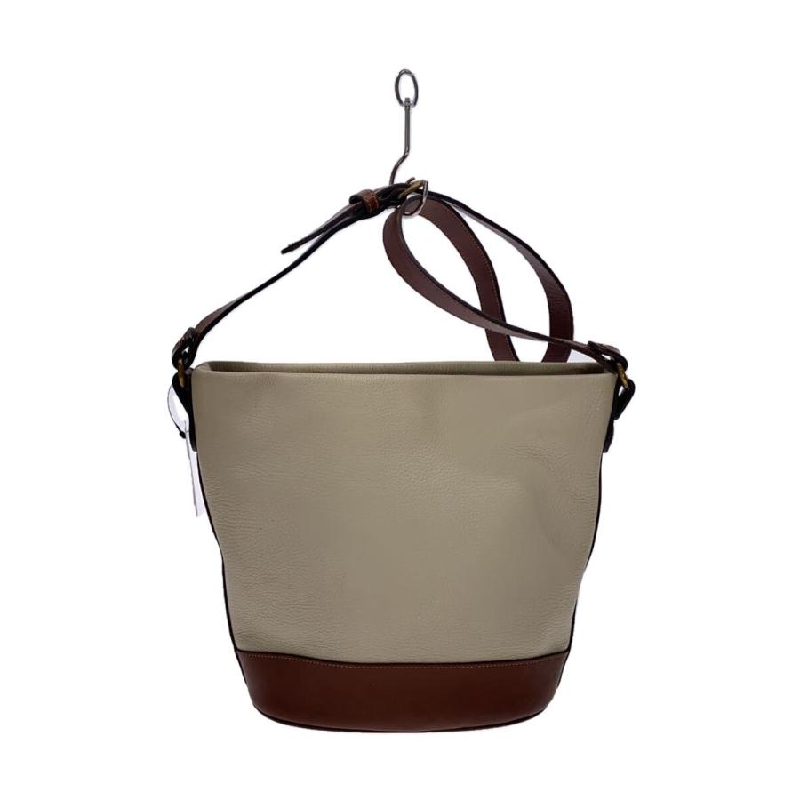 COACH◇オールドコーチ/ツートンカラー/USA製/ショルダーバッグ/レザー