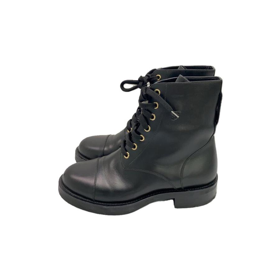 LOUIS VUITTON◇レースアップブーツ/37/BLK : セカンドストリートYahoo