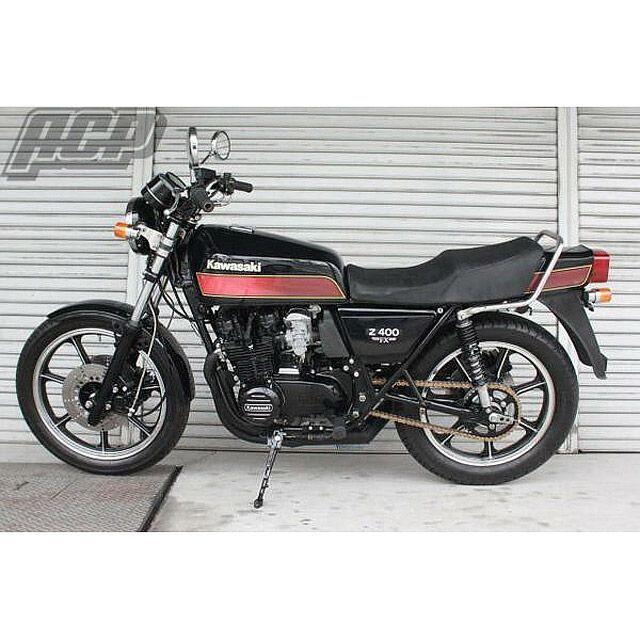 ACP ステッカー Z400FX E4 タイプ ラインステッカー セット : パーク