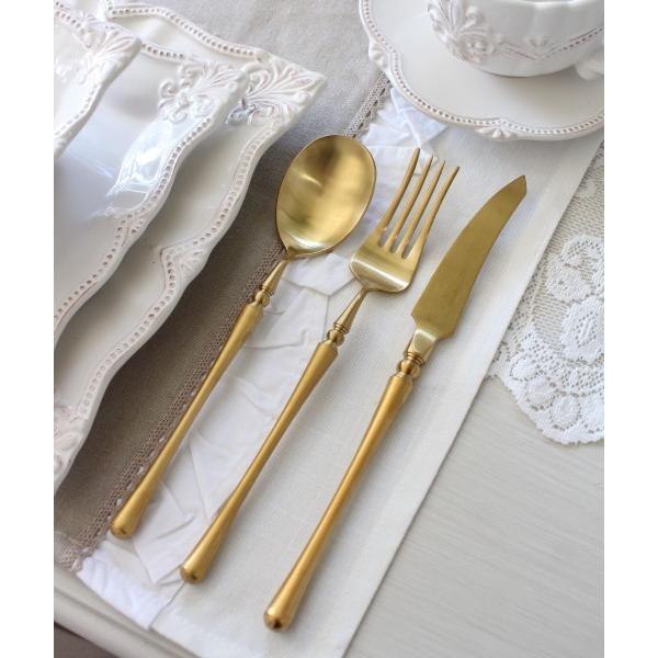 PARIS ディナーカトラリー ゴールド ナイフ フォーク スプーン